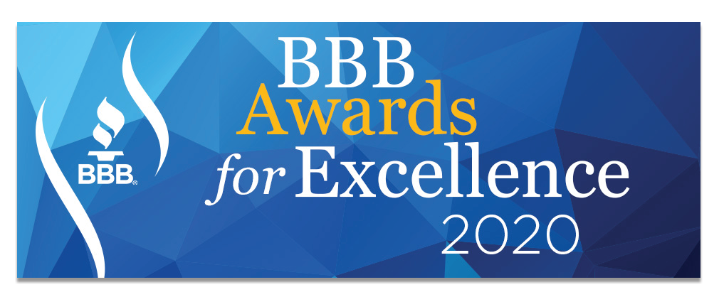 Better Business Bureau - 2020 Awards for Excellence
