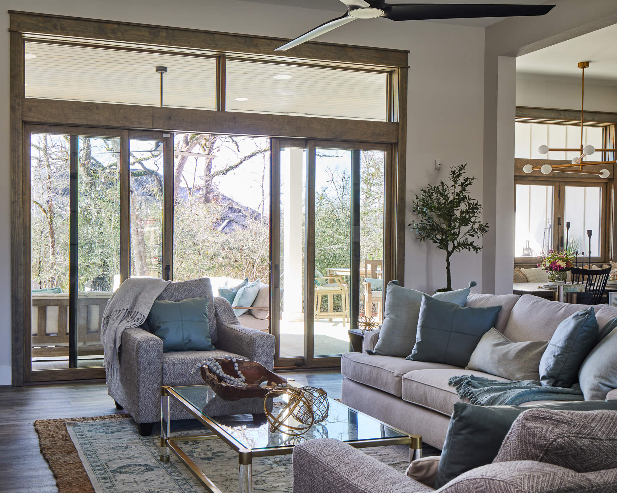Kurk Homes Southern Living Showcase Home Brazos Bend Home Living room