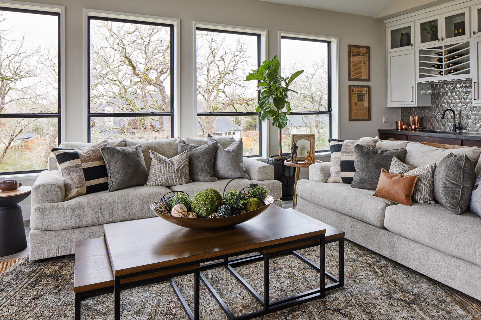 Kurk Homes Southern Living Showcase Home Brazos Bend Home game day room
