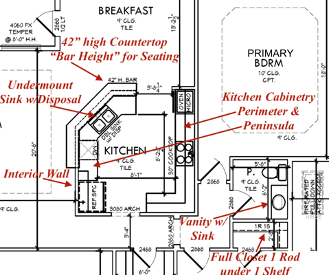 Cabinetry & Sink Design plans