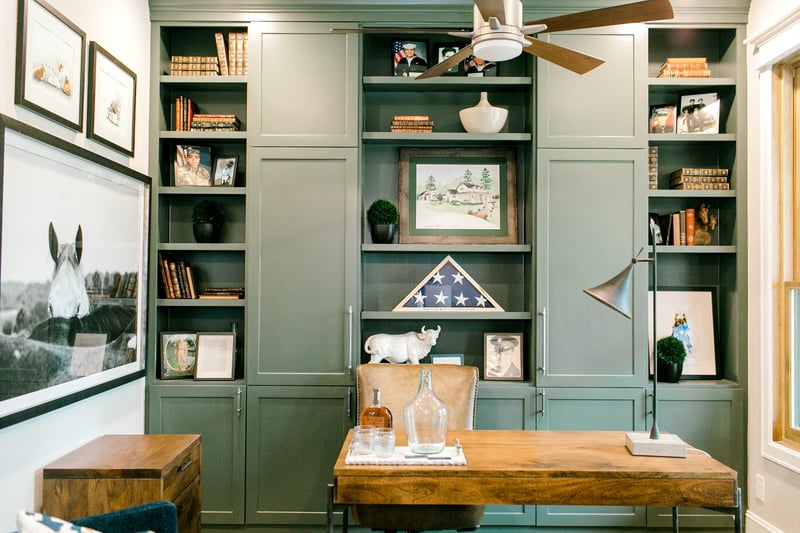 Southern living custom home office