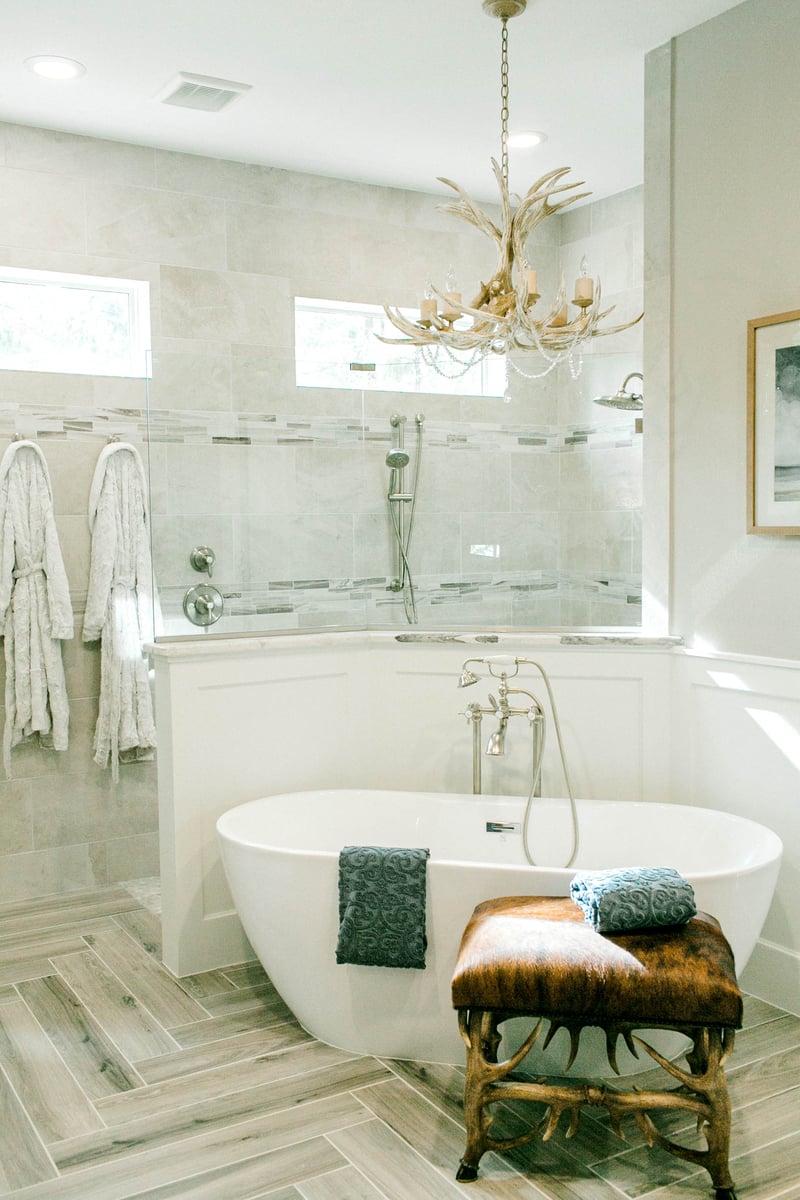 standalone tub master bath