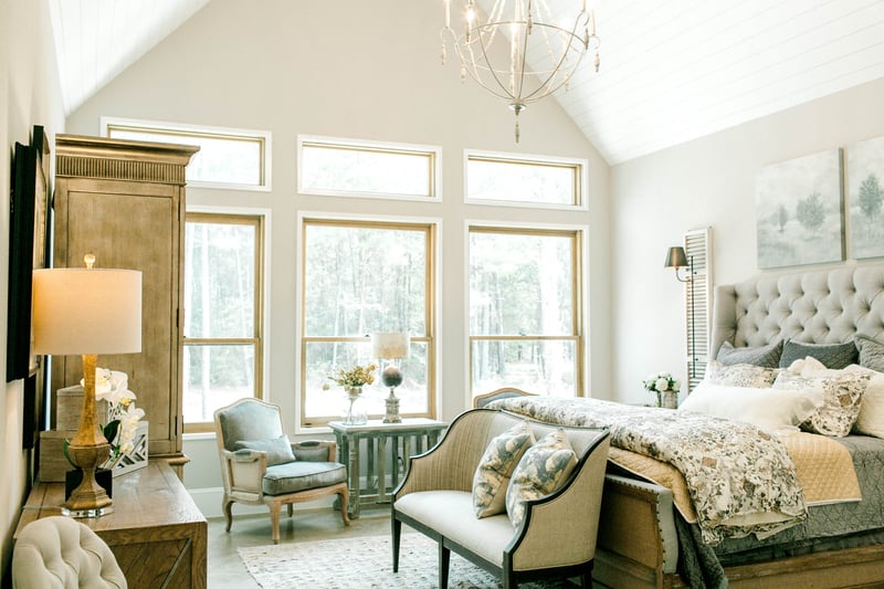 Master bedroom natural light