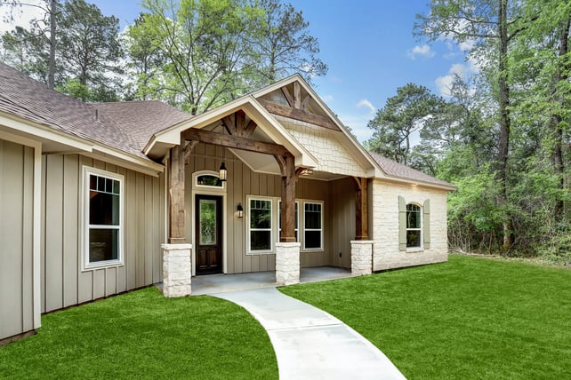 Craftsman Grid Windows in White Vinyl