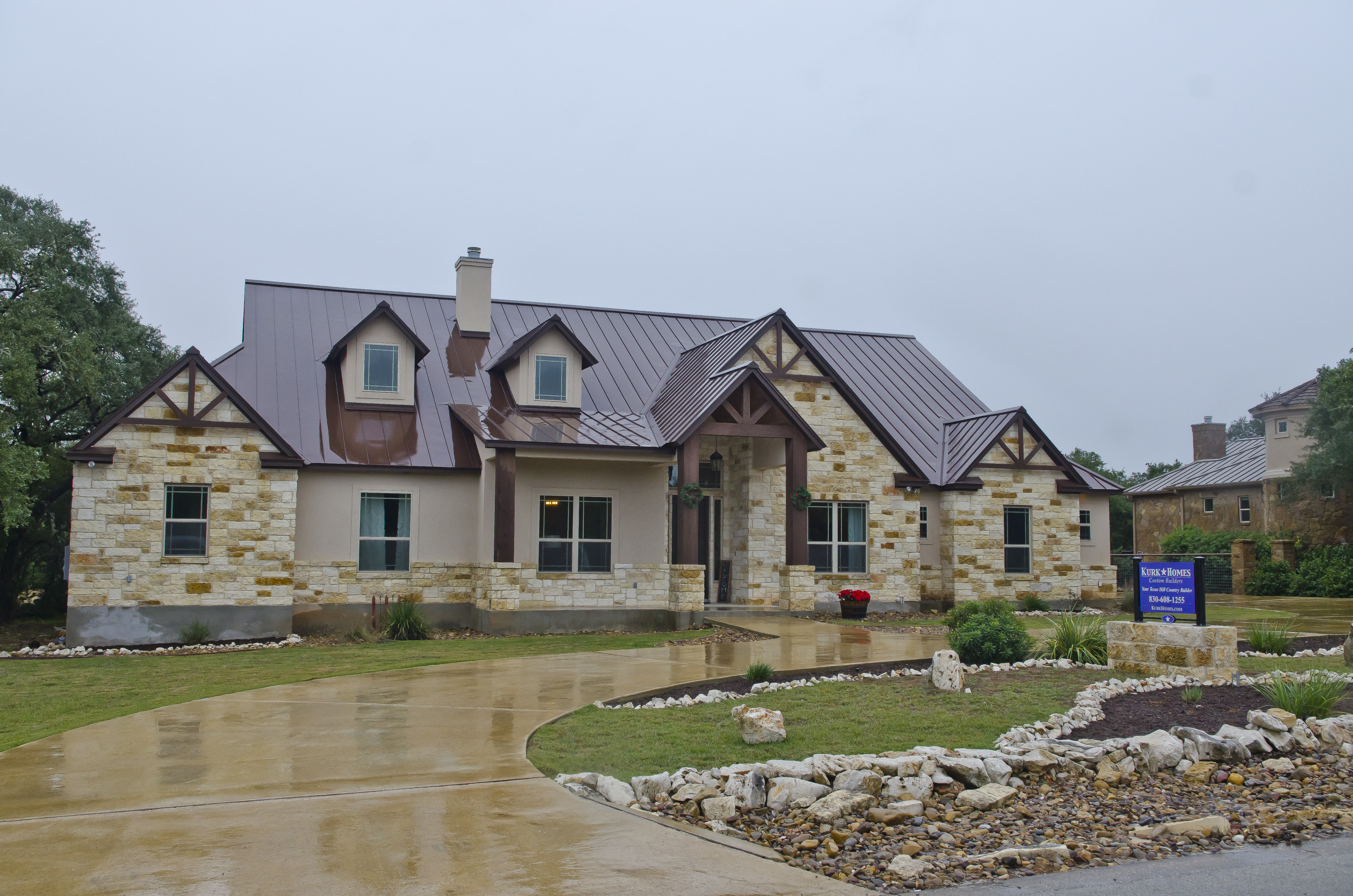 Kurk Homes – Copper Ridge Model – New Braunfels, Texas