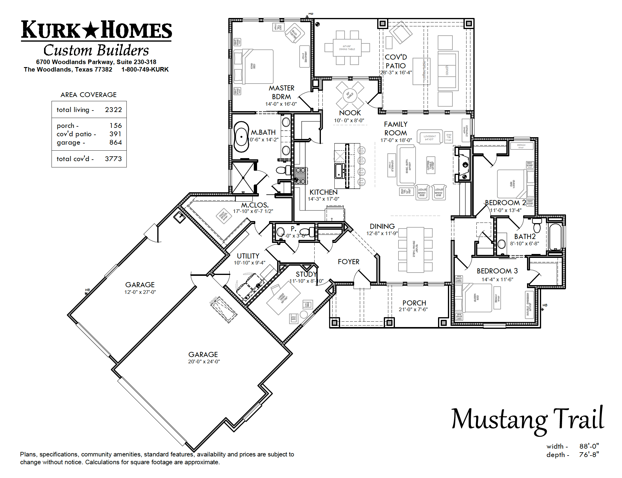 Kurk Homes Custom Builders - Mustang Trail