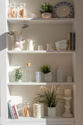 Open shelving farmhouse